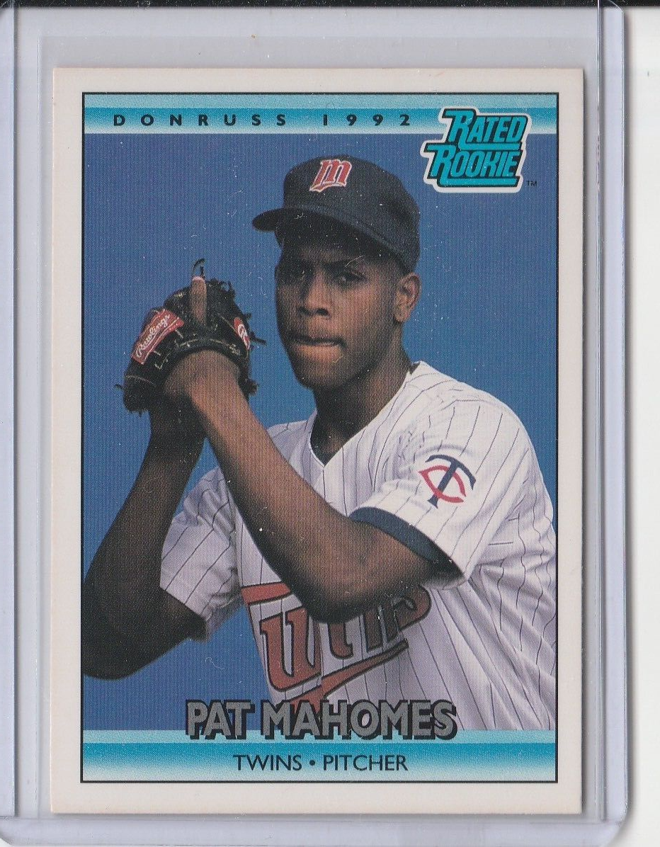 1992 Pat Mahomes Sr. Baseball Card - Donruss Rated Rookie 403 for Sale