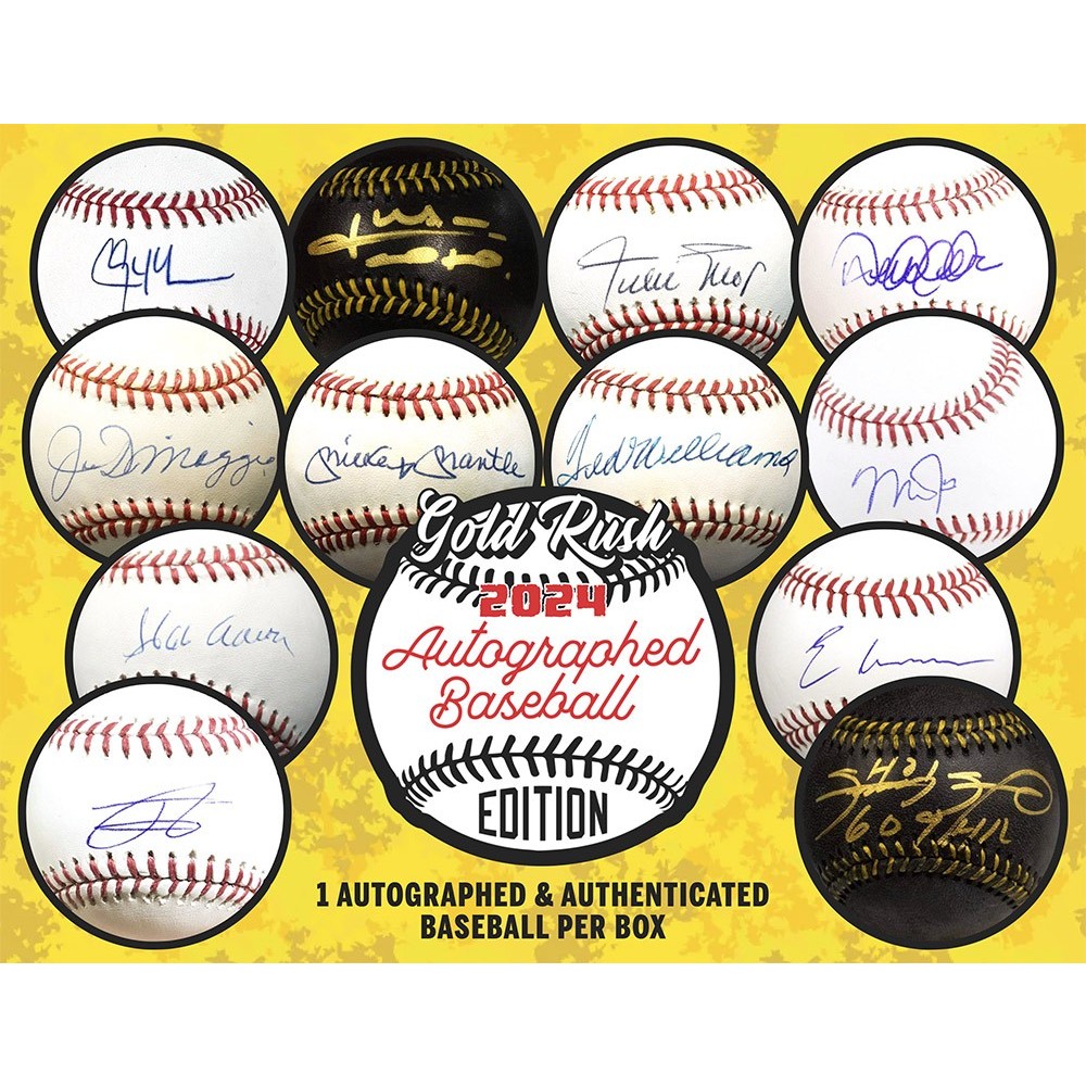 2024 Gold Rush Lightning Baseball: Exclusive Hits from All 30 MLB Teams!