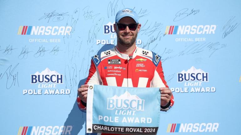 Van Gisbergen Wins Pole for Bank of America Roval 400