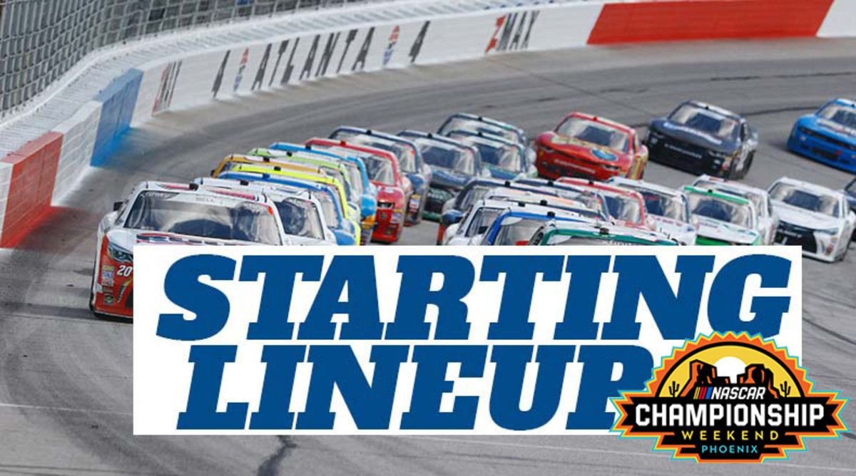 NASCAR Race Lineup Today: Full Starting Grid for Sunday's Event