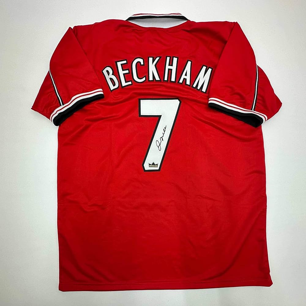 david beckham football memorabilia