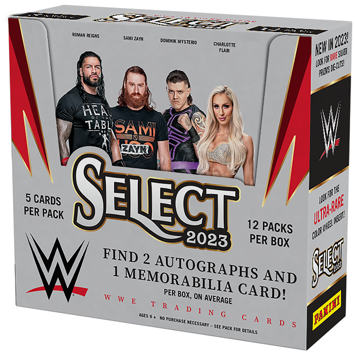 Complete 2023 Panini Select WWE Checklist: All Cards & Collectible Variations