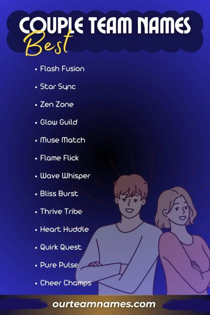 Creative and Fun Couples Fantasy Football Team Names