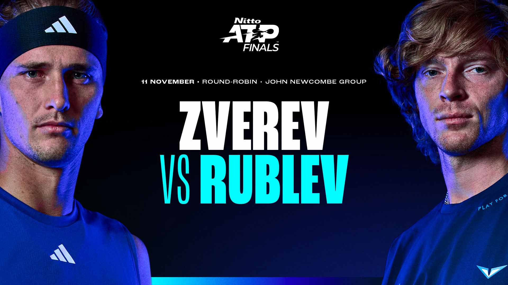 Alexander Zverev vs Andrey Rublev: ATP Finals 2024 Live Match Preview