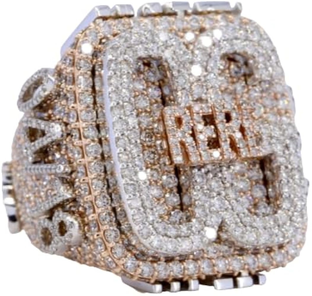 Top Hip Hop Championship Rings: Personalized Diamond & Custom Letter Options