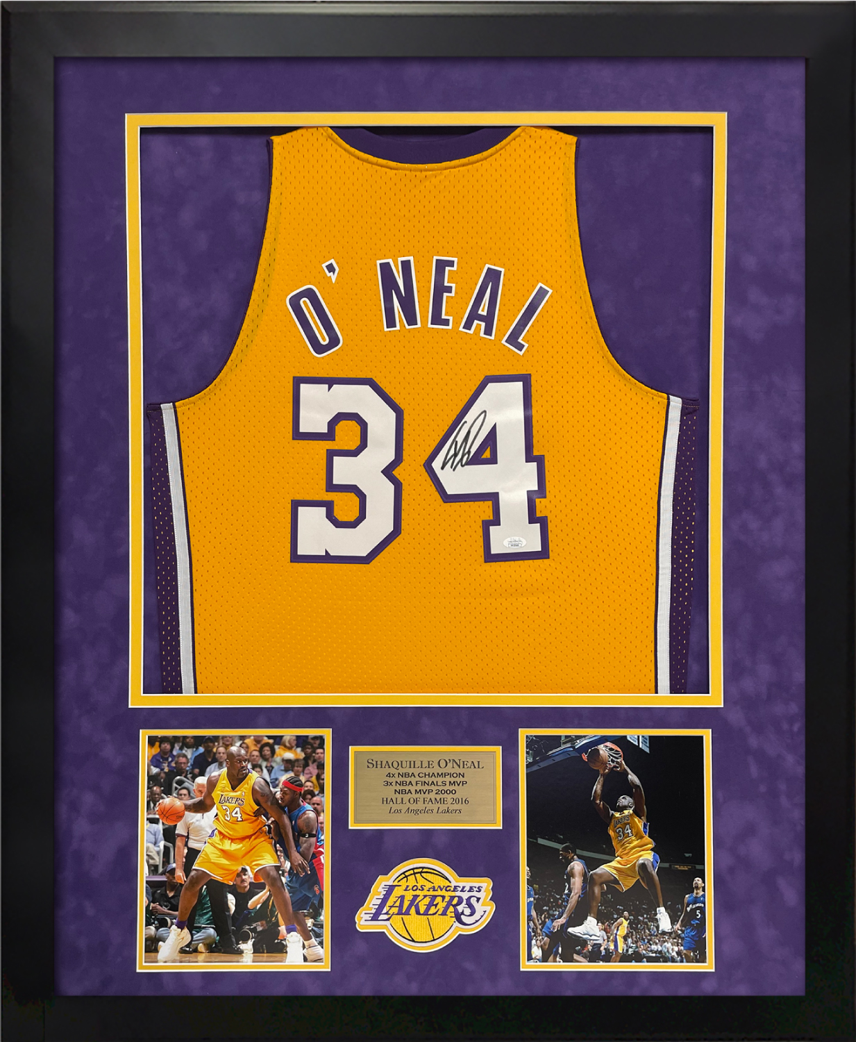 Get Your Shaquille ONeal Autographed Jersey Today - Official NBA Collectible