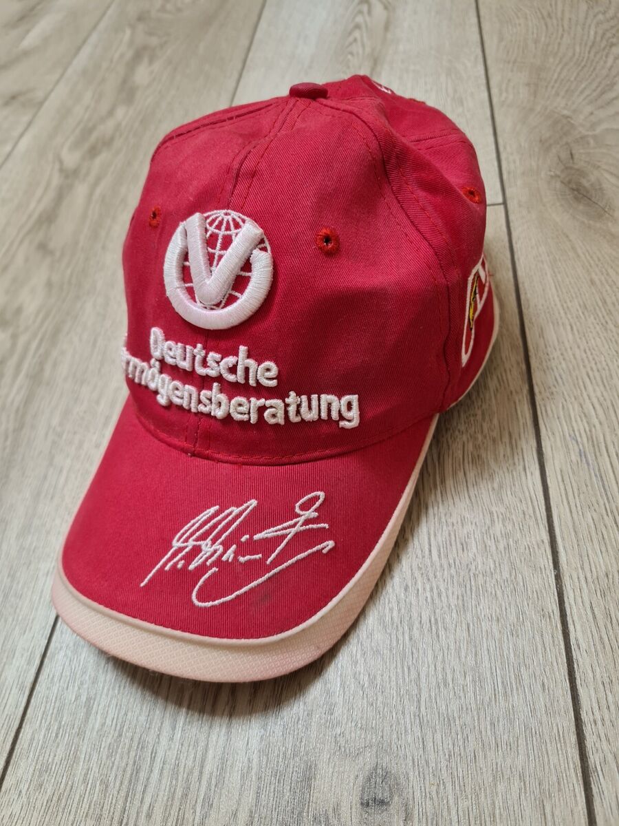 Buy Michael Schumacher Ferrari Caps: Vintage & Official F1 Racing Gear