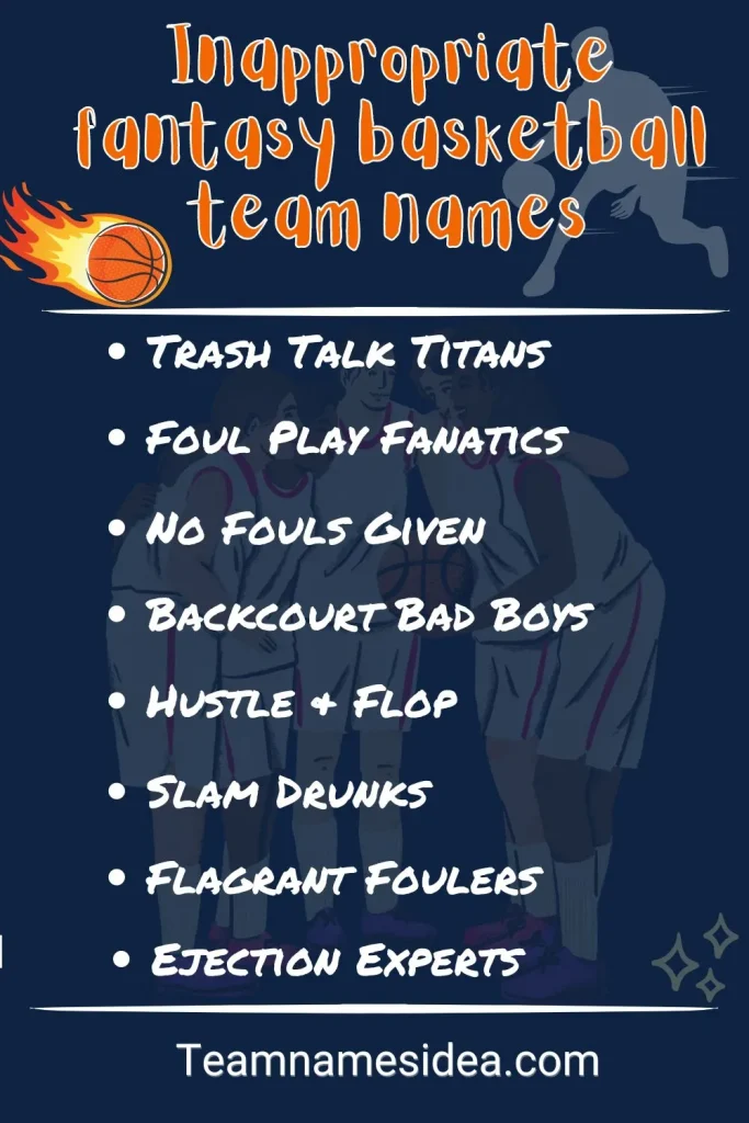 The Funniest Inappropriate Fantasy Basketball Names for Your League