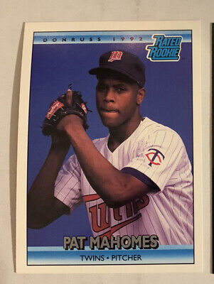 1992 Pat Mahomes Sr. Baseball Card - Donruss Rated Rookie 403 for Sale