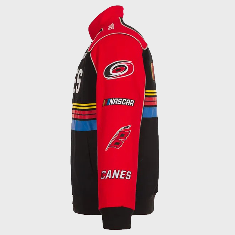 Shop Carolina Hurricanes NASCAR Jackets – Perfect Gear for Racing Fans