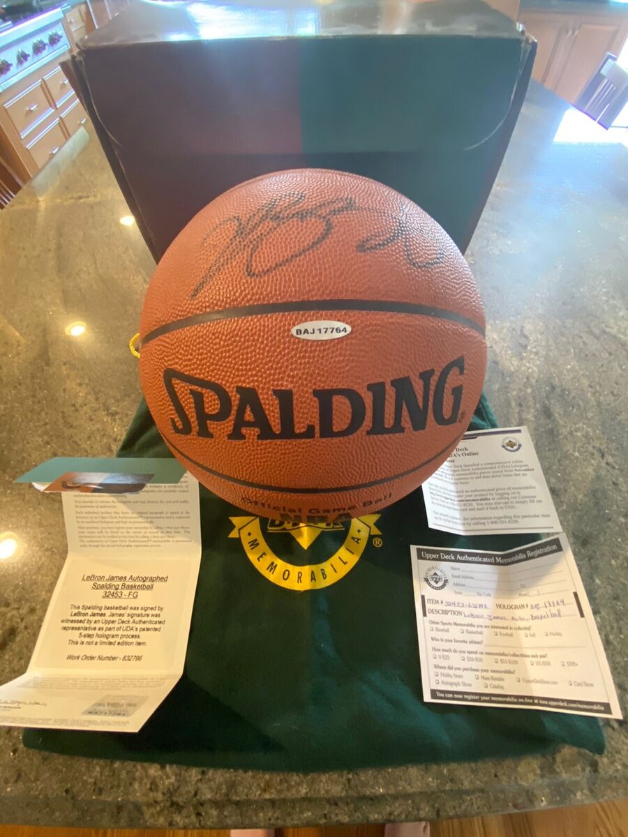 LeBron James Autographed Basketball for Sale - Limited Edition Signed NBA Ball