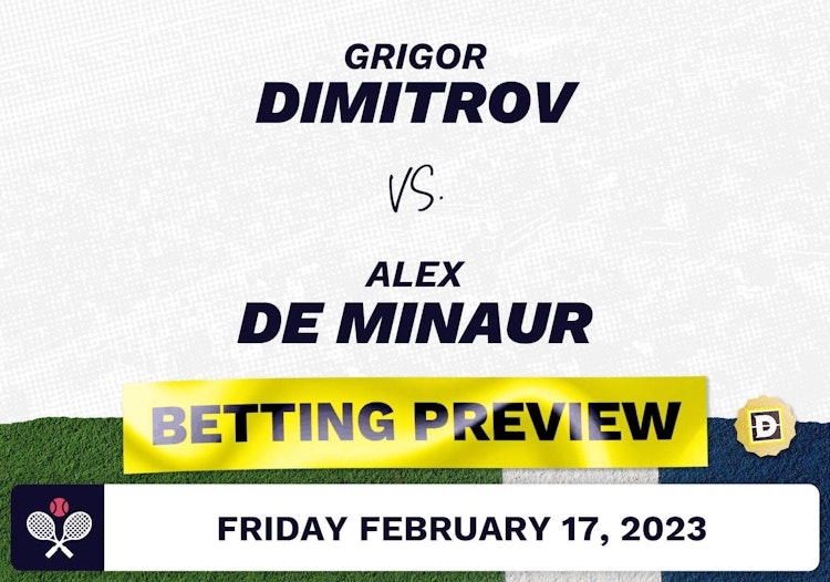 Grigor Dimitrov vs Alex de Minaur: ATP Rotterdam 2023 Match Preview