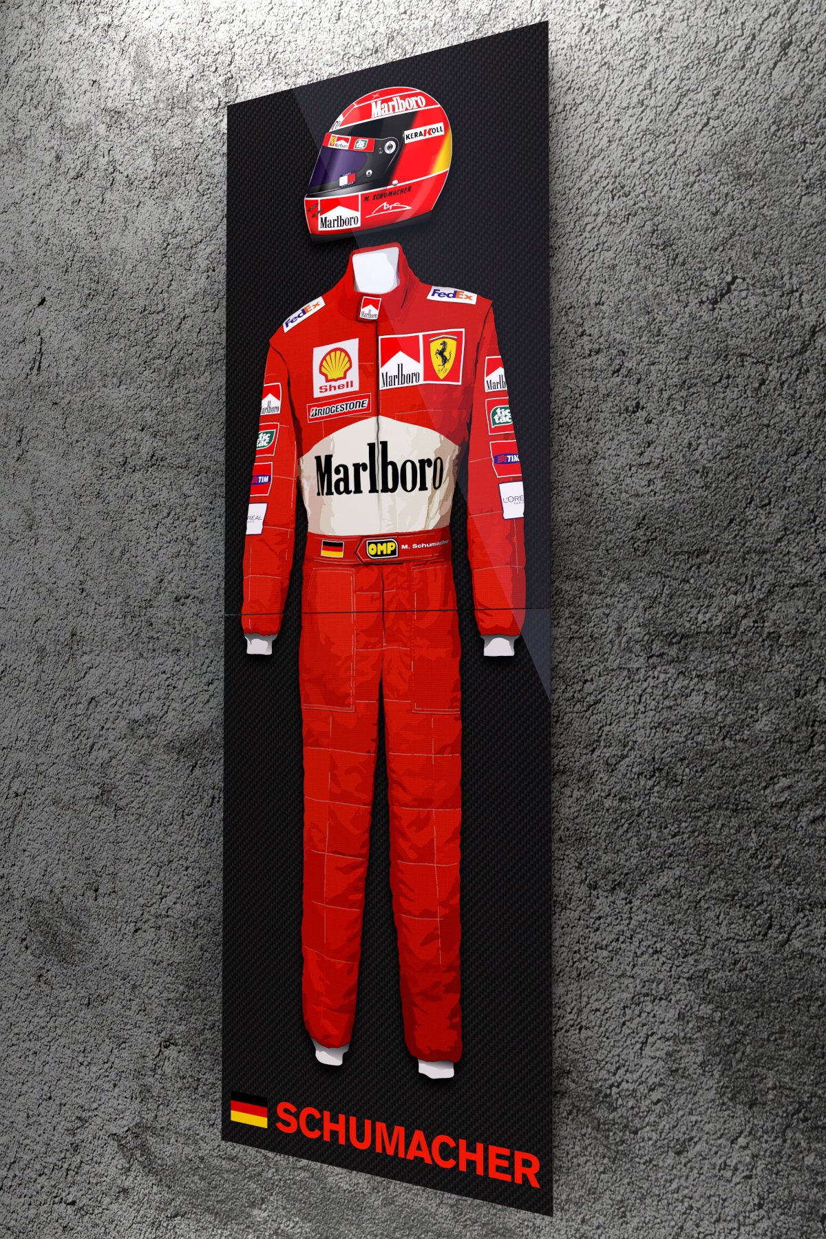 Michael Schumacher Mask: Exclusive Fan Merchandise for Racing Enthusiasts