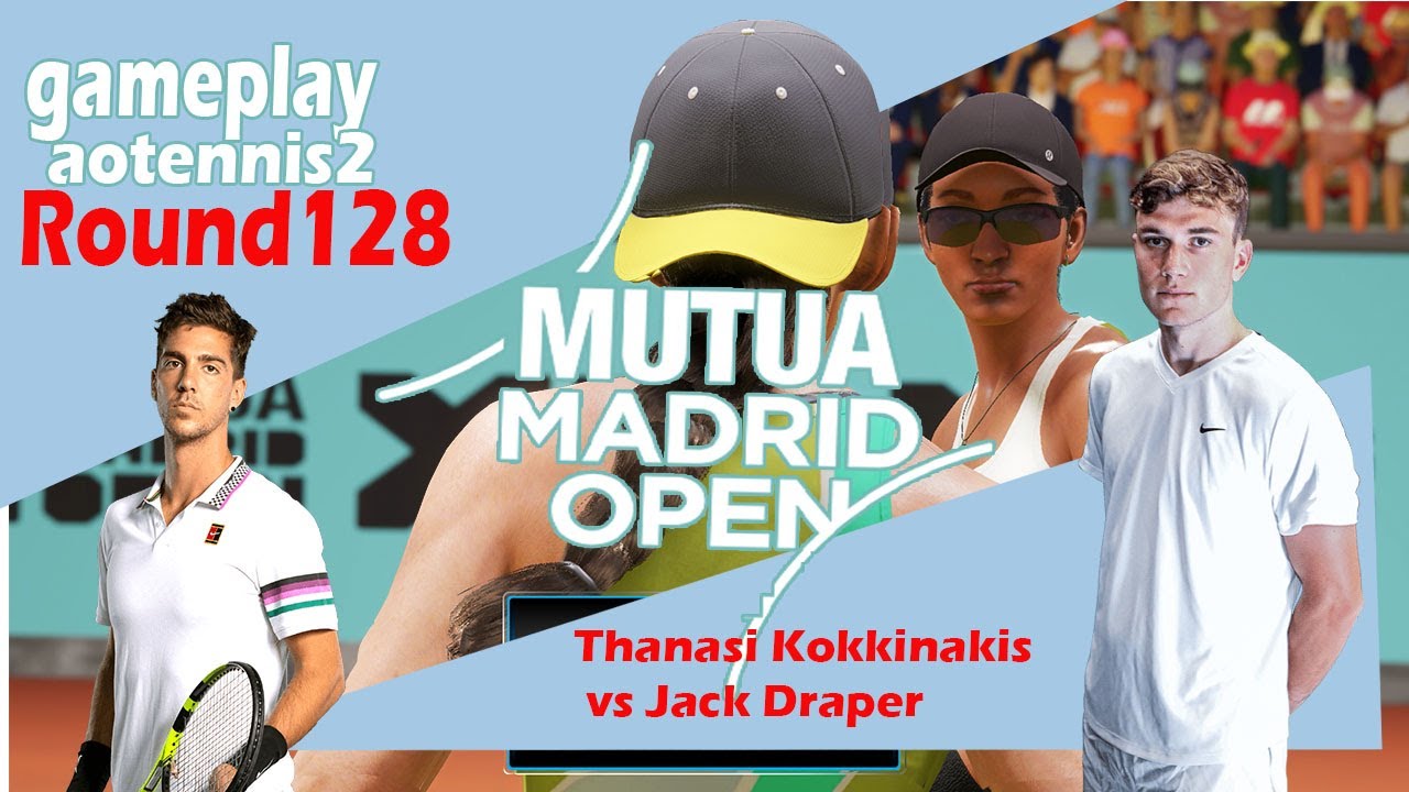 Watch Thanasi Kokkinakis vs Jack Draper - 2024 Madrid Open Round 1 Live