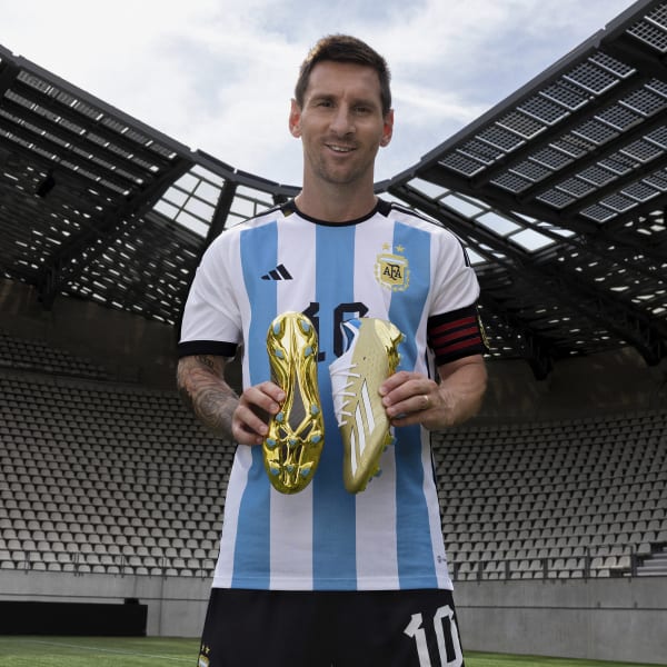 Adidas X Speedportal Messi Leyenda.1 FG - Limited Edition Golden Cleats for Legends