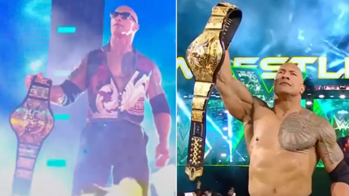 The Rock Peoples Champion Belt: A Tribute to Muhammad Ali at WrestleMania 40