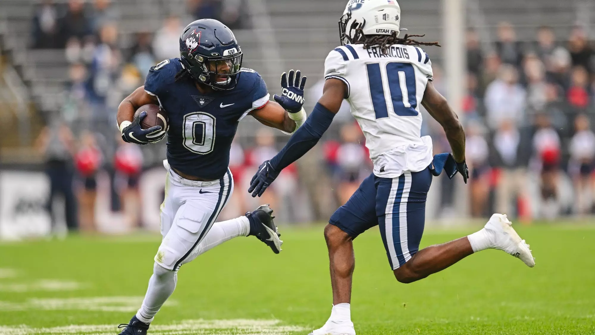 Cam Edwards: UConn Footballs Rising Star and Leading Running Back in 2024