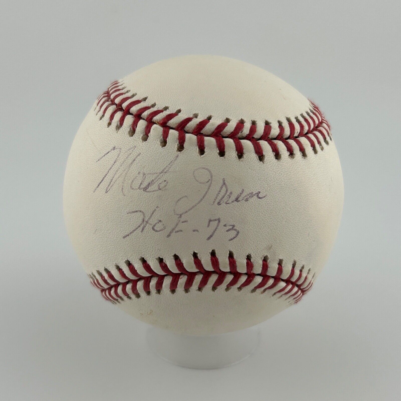 Buy Monte Irvin Signed Baseball – Rare MLB HOF 73 Autograph for Collectors