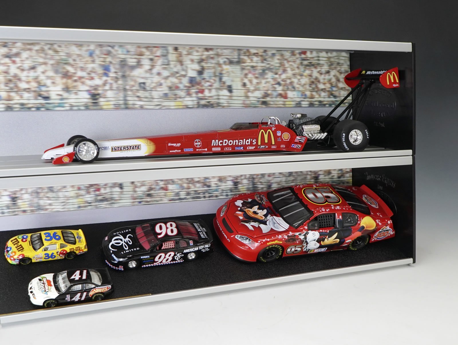 Top NASCAR Diecast Display Case 1/64 Scale – Perfect for Racing Collectibles