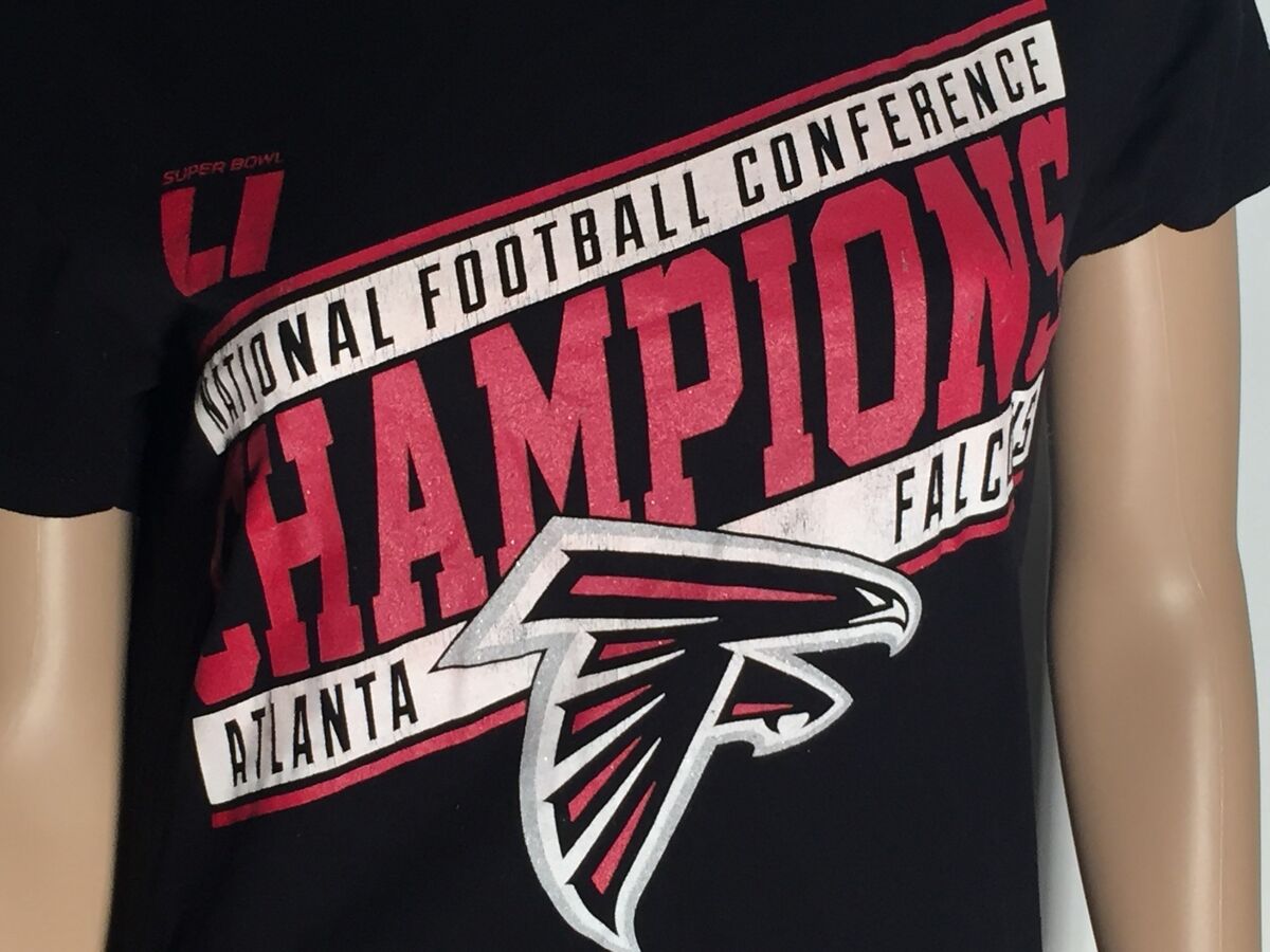 Shop Atlanta Falcons Super Bowl Champions Shirt – Perfect for Fans and Collectors