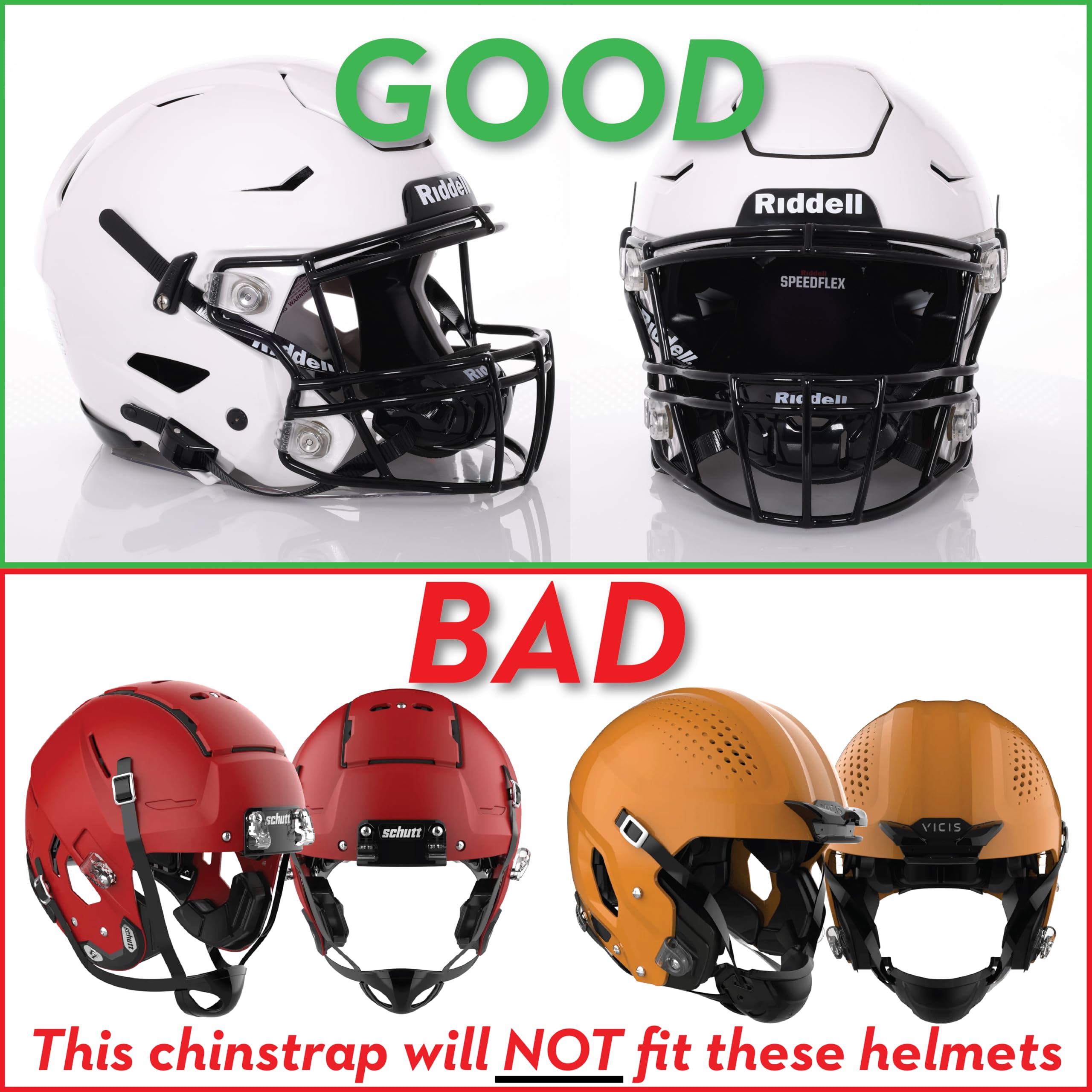 Riddell Football Helmet Chin Strap: Secure Your Helmet for Maximum Comfort