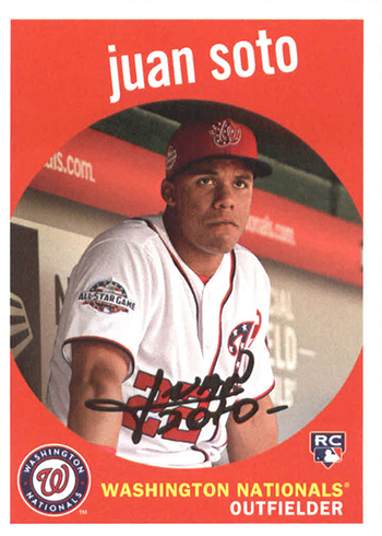The Most Valuable Juan Soto Rookie Cards from Topps: 2018 Edition
