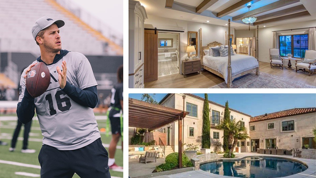 Detroit Lions QB Jared Goffs $10.5 Million Manhattan Beach Address