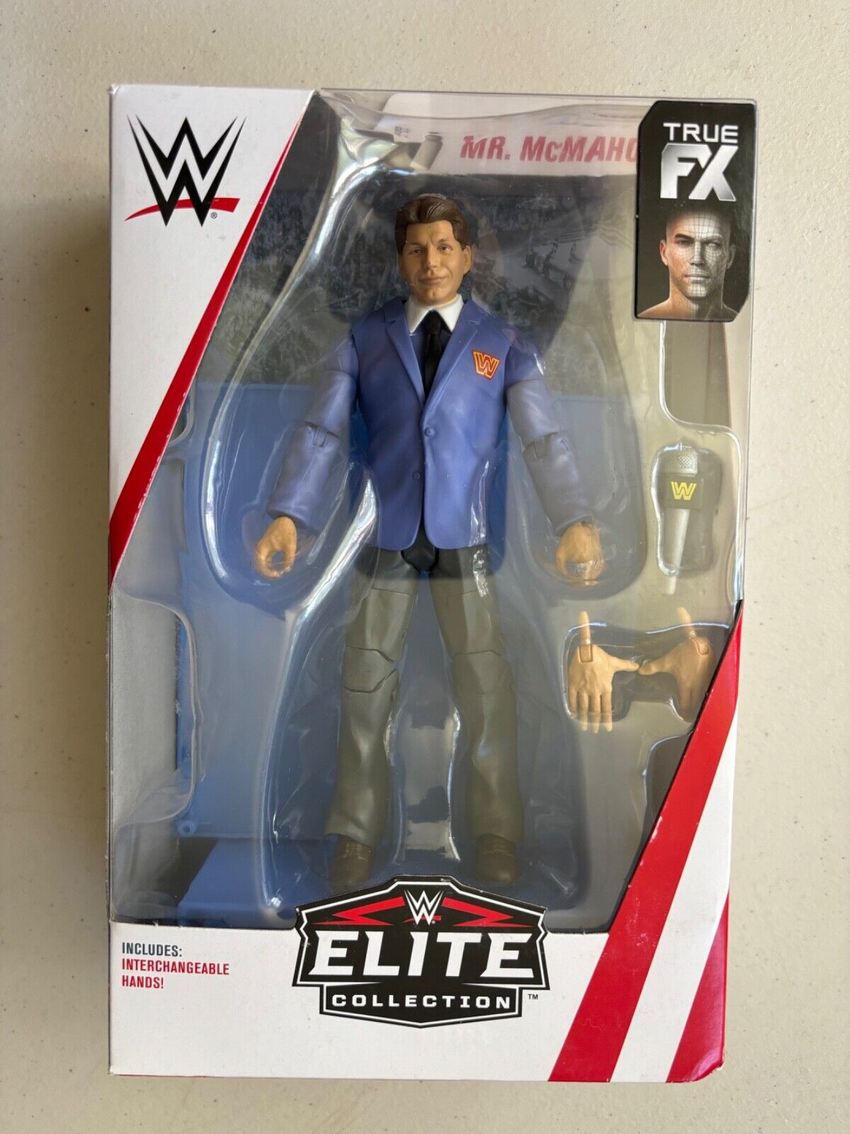 Buy WWE Vince McMahon Action Figure: Elite Series & Mattel Toys