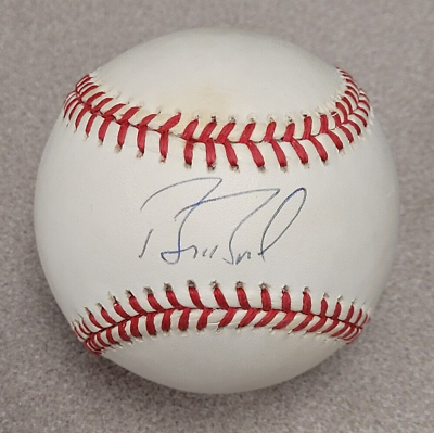 Barry Bonds Signed Baseball: Authentic MLB Collectible for Fans