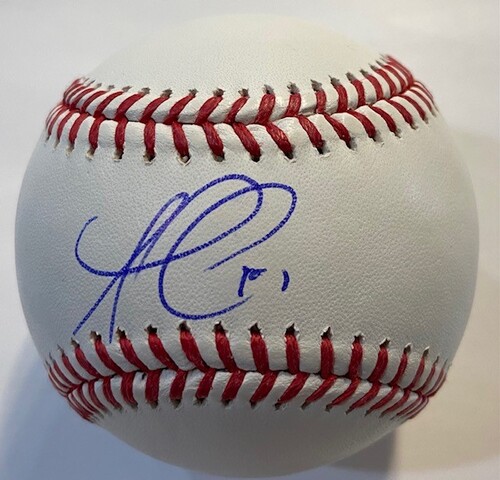 Buy Ozzie Albies Autographed Baseball – Guaranteed Authentic & Fast Shipping