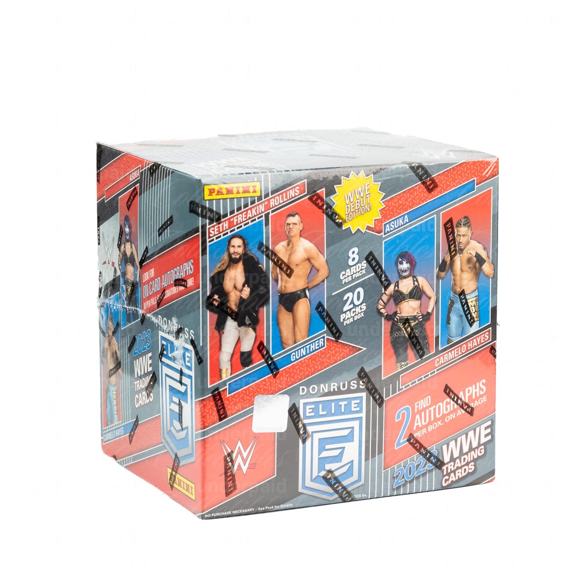 2023 Panini Donruss Elite WWE Hobby Box: 2 Autographs & 20 Inserts per Box