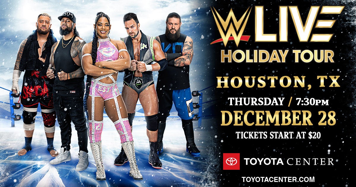 2024 WWE Holiday Tour in Houston: Full Lineup and Event Details