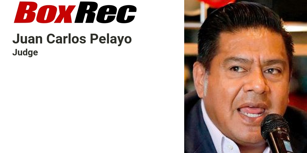Who is Juan Carlos Pelayo? The Mexican Boxing Judge Making Waves in 2023