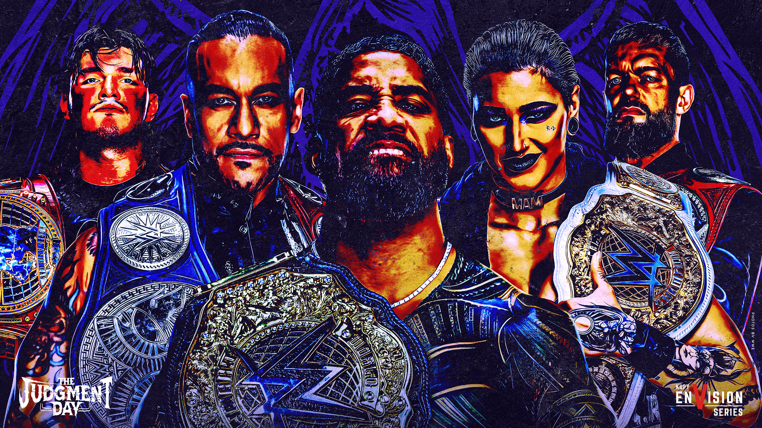 Best WWE The Judgment Day Wallpapers for Your Desktop – Free High-Resolution Images