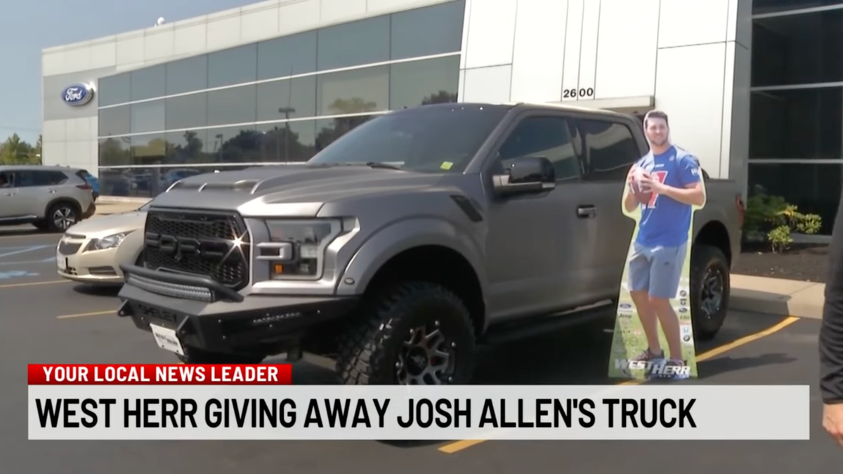 Josh Allens Truck Giveaway: Your Chance to Drive His 2019 Ford Raptor