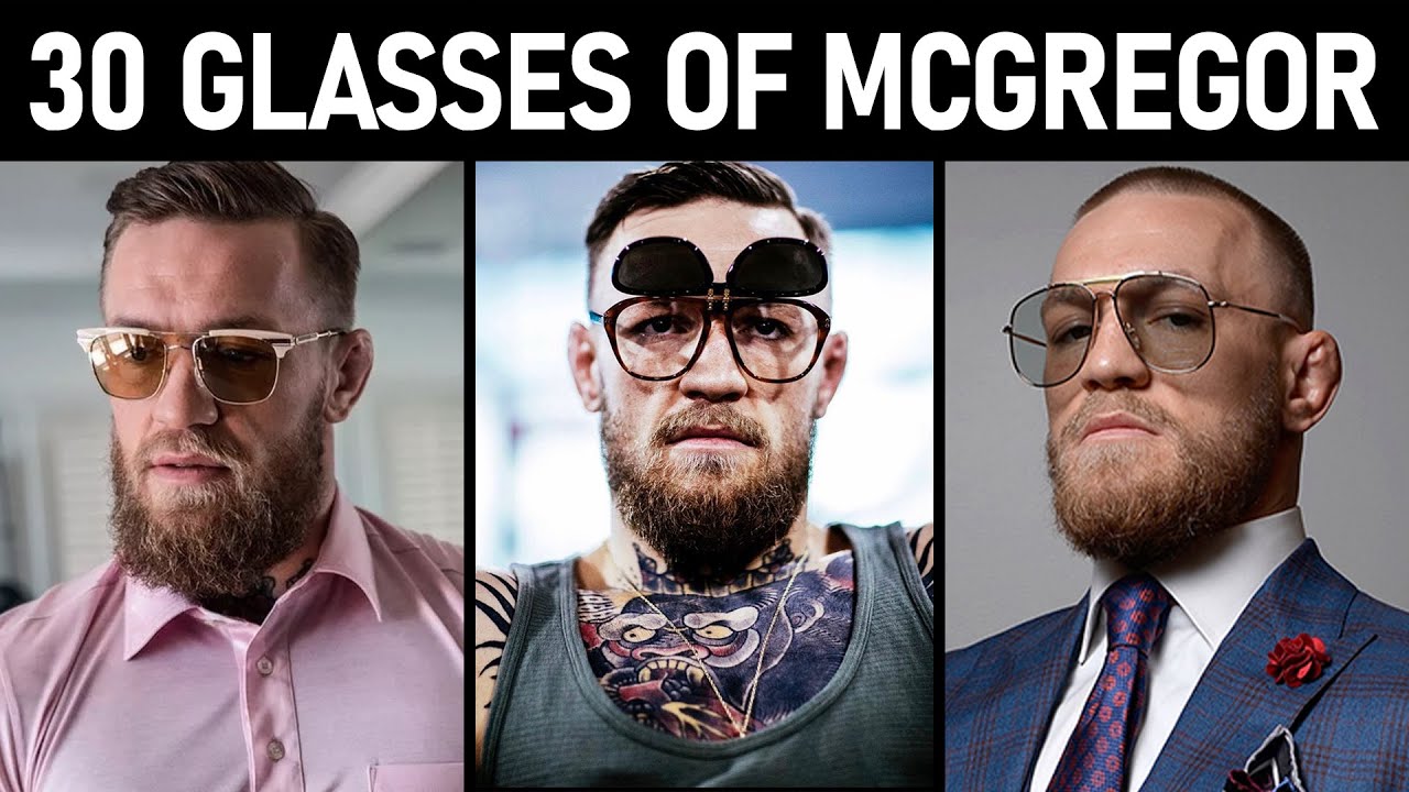 Conor McGregors Iconic Sunglasses Style: Top Picks and Trends