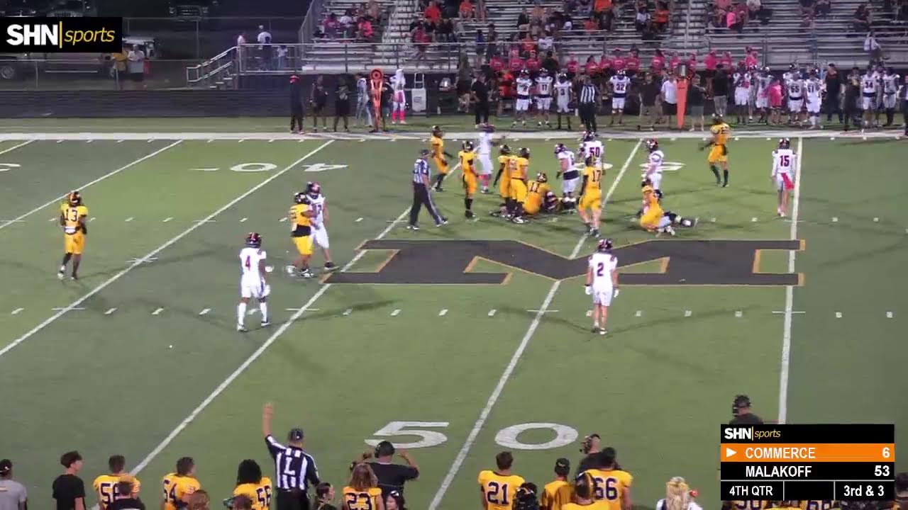 Commerce High or East High: Who won the football game today? Check out the game recap.