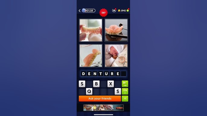 क्या आप 4 pics 1 word level 287 को हल नहीं कर पा रहे हैं? यहाँ एक आसान उपाय है!