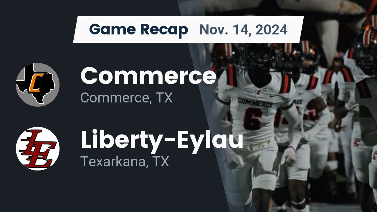 Commerce High or East High: Who won the football game today? Check out the game recap.