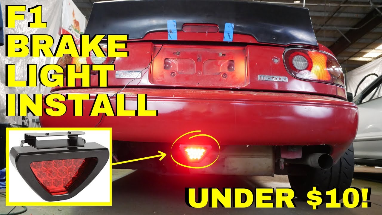 Step-by-Step: How to Install F1 Brake Light at Home