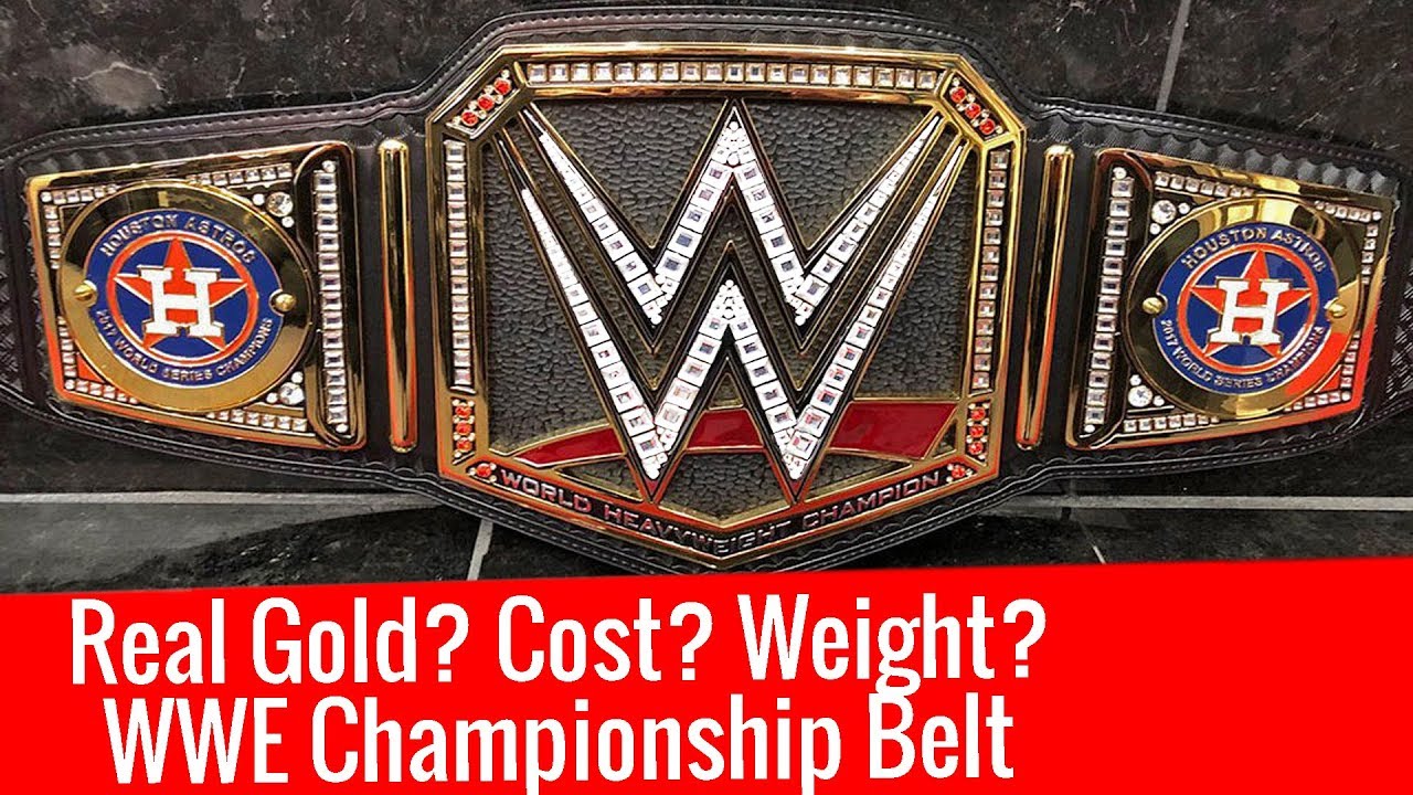WWE Belts: Whats the Actual Weight and Why Does It Matter?