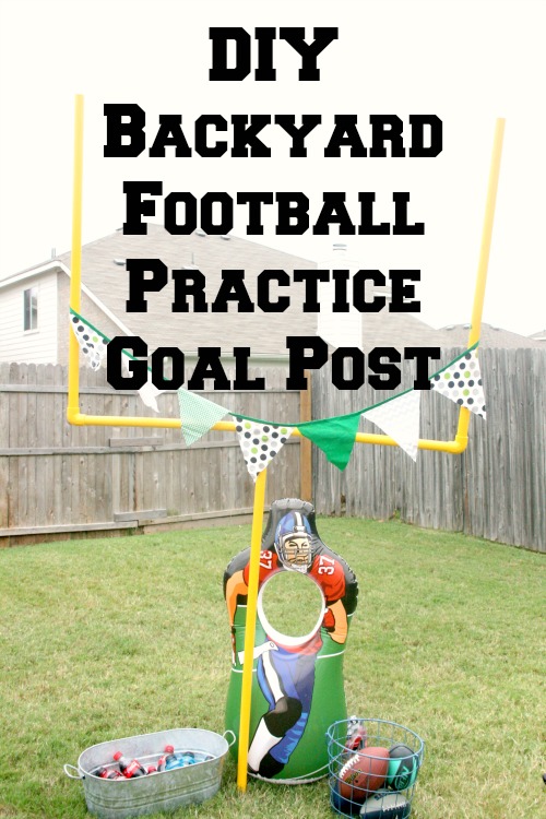Kids Football Fun: How to Make a Goal Post in Your Yard