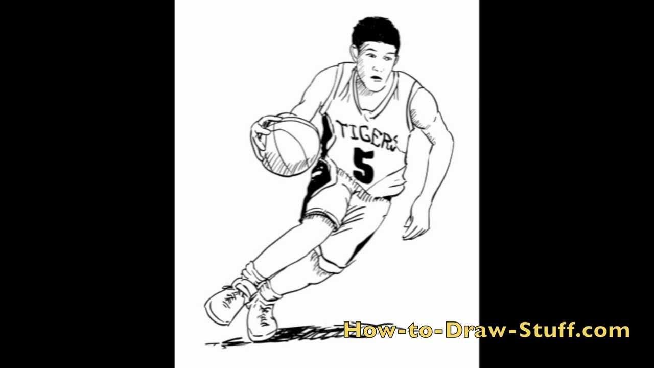 Learn How to Draw NBA Basketball Players: Quick and Simple Methods for Everyone