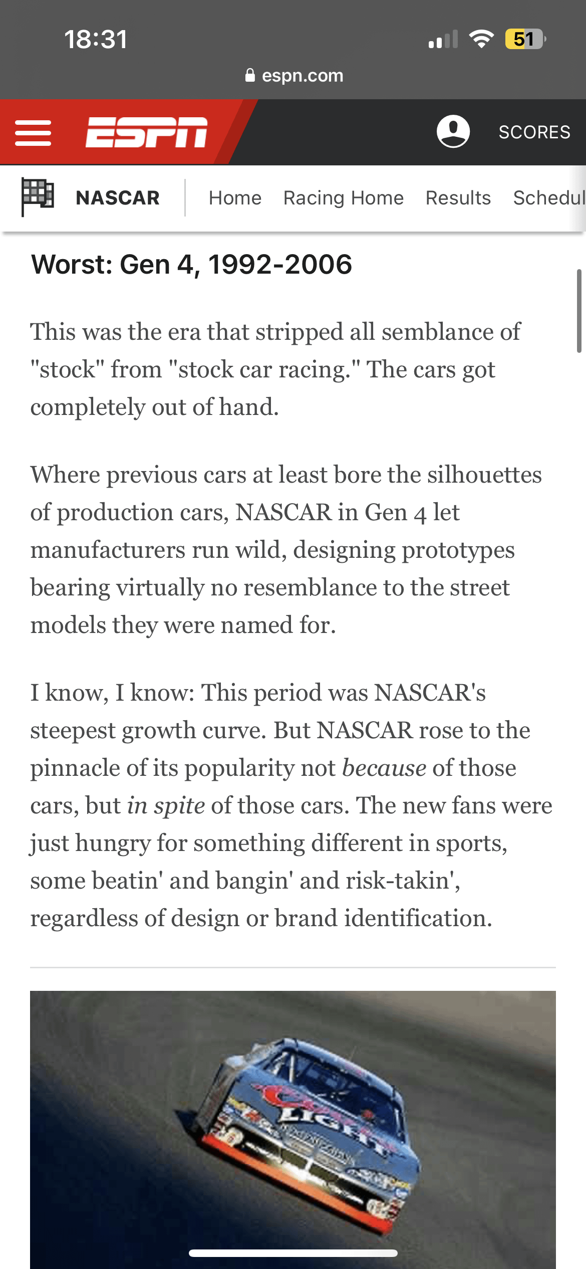 डॉज ने NASCAR कब छोड़ा, प्रशंसकों के लिए यह एक महत्वपूर्ण क्षण था!